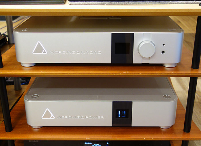 Merging Technologies NADAC Powerデモ中です