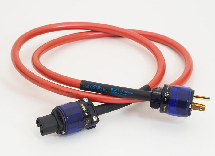 IsoTekの電源ケーブルEVO3 OPTIMUMを期間限定デモ中です。