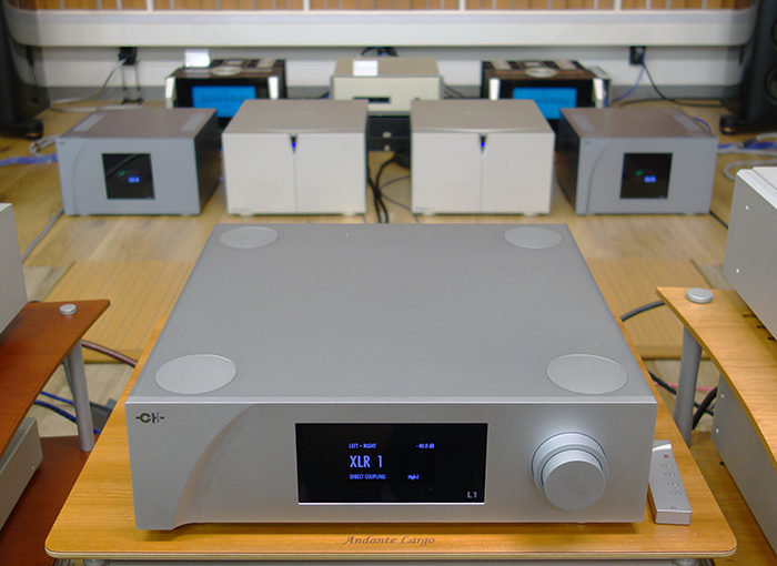 CH Precision L1&M1.1monoをデモ中です