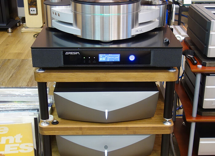 光カートリッジの最高峰、DS Audio Grand Masterデモ中です