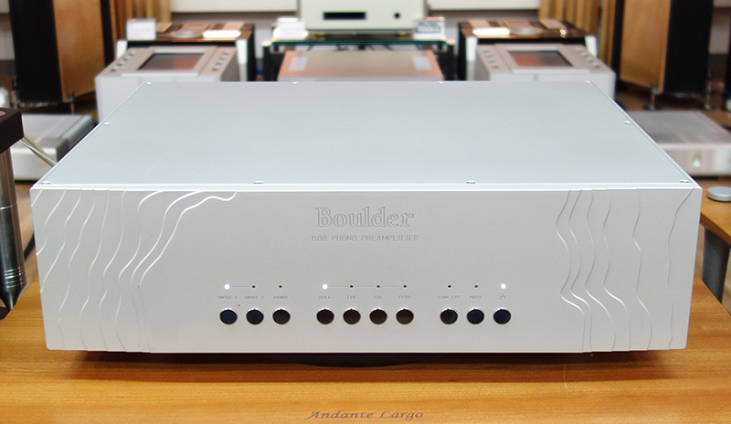  Boulder(ボルダー) 1108 Phono Preamplifier試聴レポート